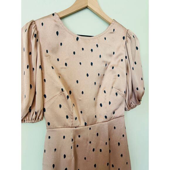 Here Comes The Sun Indiana Puff Sleeve Lace Up Back Dress - Picture 4 of 10